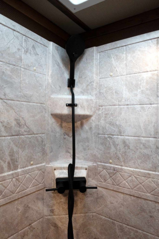 Shower in LL8X18BBSRB Laramie Edition Livestock Trailer | Lakota Trailers