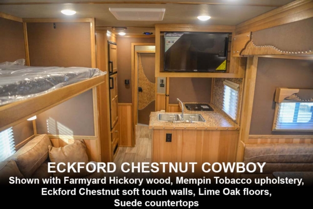 Eckford Chestnut Cowboy Decor | SMC Laramie Edition