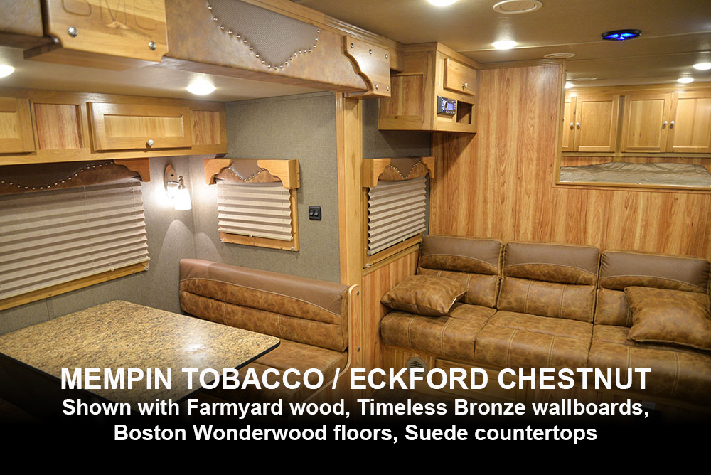 Mempin Tobacco / Eckford Chestnut Western Decor | Laramie Edition