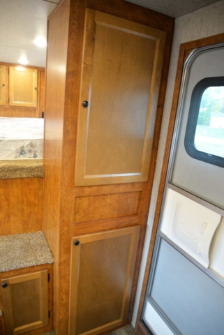 Cabinets in SPX10RK Patriot Edition Horse Trailer | SMC Trailers
