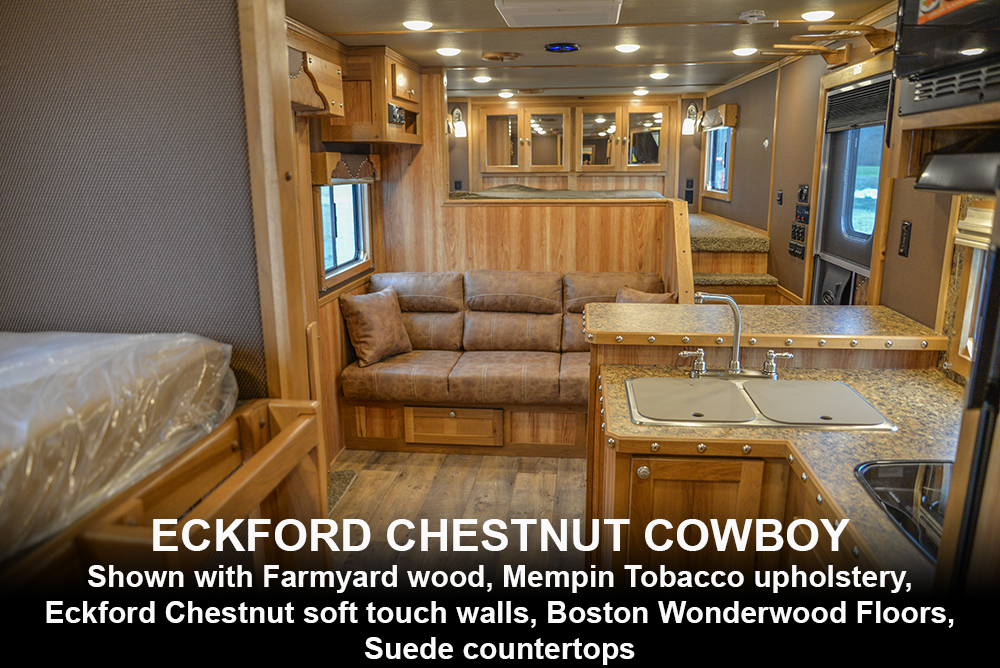 Eckford Chestnut Cowboy Decor | SMC Laramie Edition